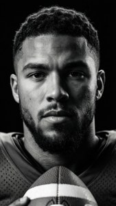 The Legend in Black & White