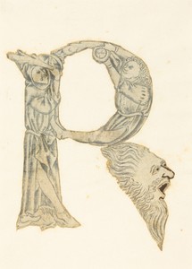 The Letter P (converted to an R)