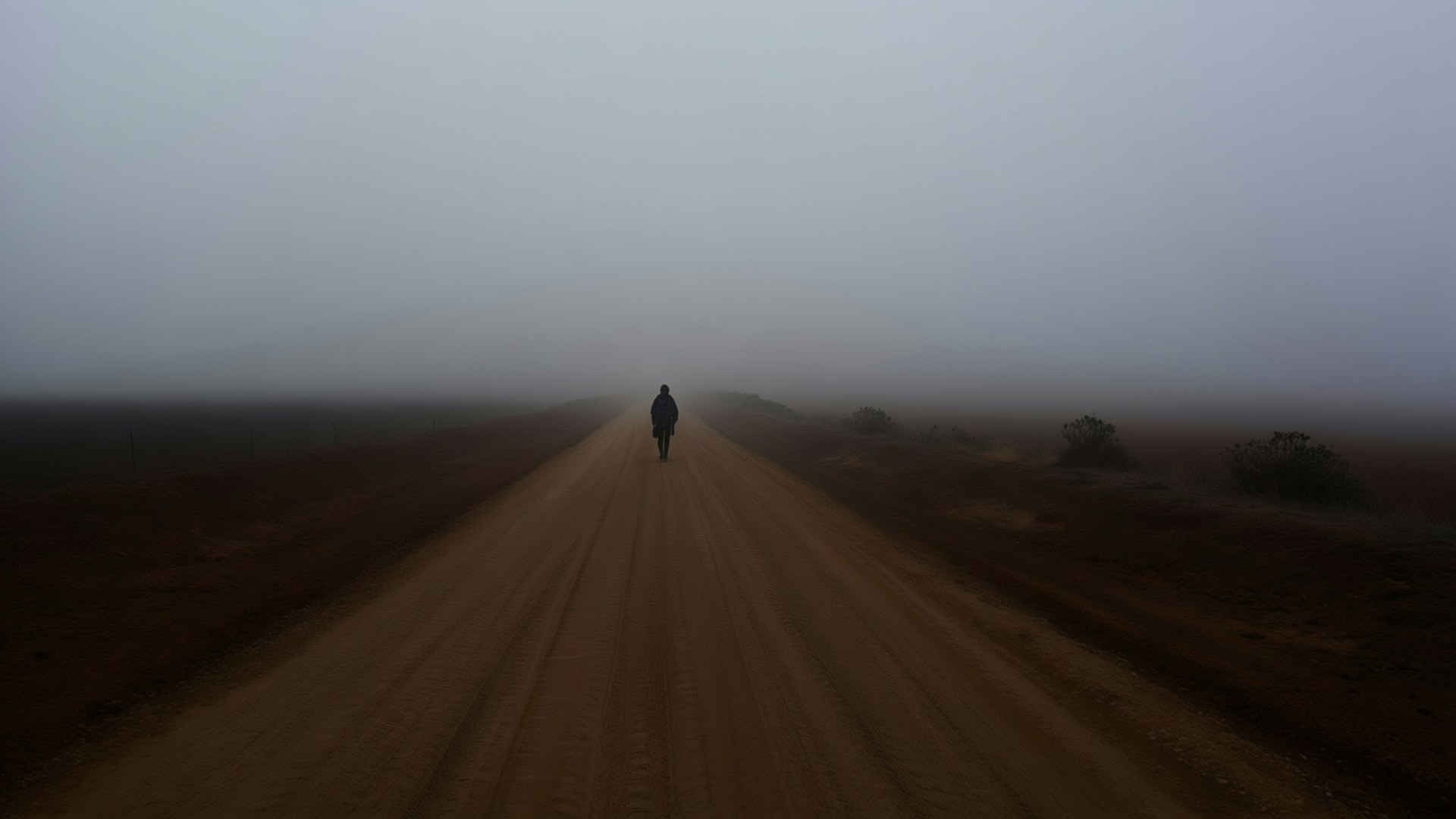 The Lone Path by Wallpapers.art Studio
