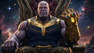 The Mad Titan on His Throne