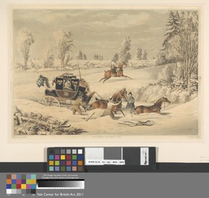 The Mail Coach in a Drift of Snow