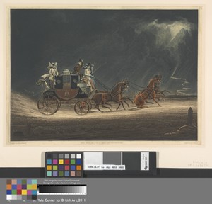 The Mail Coach in a Thunder Storm on Newmarket Heath