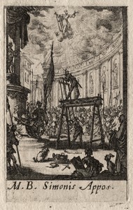 The Martyrdom of the Apostles:  St. Simon