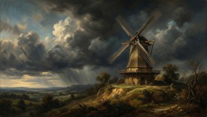 The Mill by Rembrandt