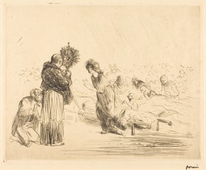 The Miracle before the Blessed Sacrament (fourth plate)