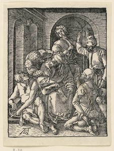 The Mocking of Christ, from The Little Passion Series