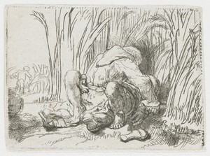 The monk in the cornfield