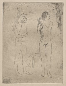 The Mother at Her Toilette