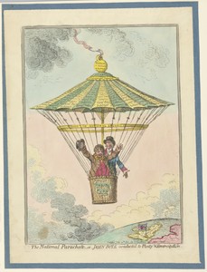 The National Parachute, or, John Bull Conducted to Plenty and Emancipation