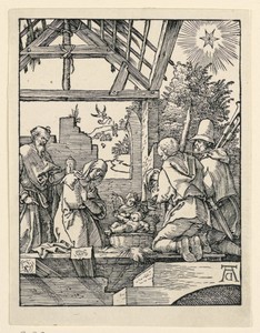 The Nativity (Adoration of the Shepherds) from The Little Passion Series