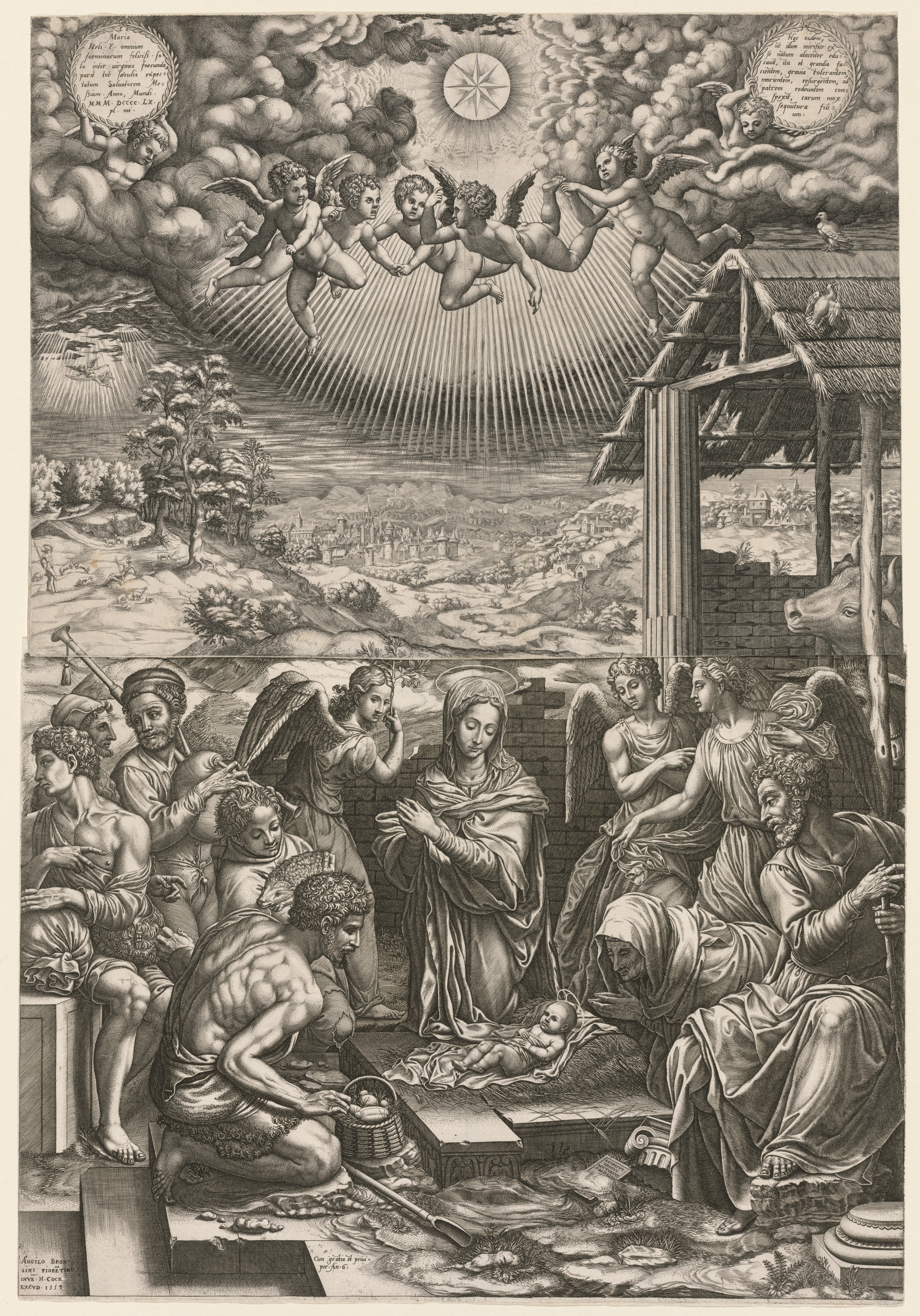 The Nativity by Agnolo Bronzino