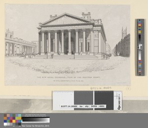 The New Royal Exchange - View of the Western Front
