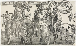 The Nine Heroes:  Joshua, David, Judas Maccabees