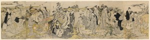 The Noda Jewel River, from a hexaptych depicting the Six Jewel Rivers