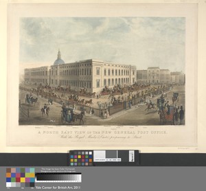 The North East View of the New General Post Office