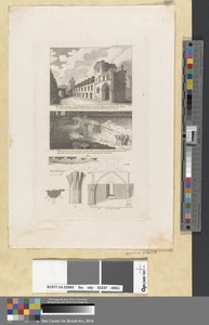 The North-East View of the Old Dormitory, in 1758; North-East View of the Remains of Part of the Crypt of the Old Dormitory, discovered in 1815; Plans and Elevations of the Remains