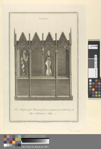 The North Front of the Monument of King Sebert, Plate IV