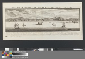 The North Prospect of Woolwich in the County of Kent