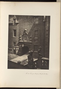 The Outer Court, from the Top of the Fore-Hall Stair.