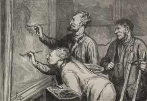 The Paintings Exhibition of 1868: Giving it the last touch
