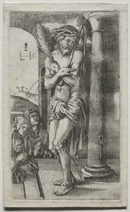 The Passion:  The Man of Sorrows Standing, with Arms Crossed