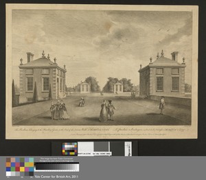 The Pavilion Belonging to the Bowling Green at the end of the Terras Walk, at Hampton Court