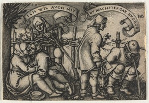 The Peasant Wedding or the Twelve Months:  No. 10