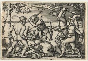 The Peasant Wedding or the Twelve Months:  No. 9