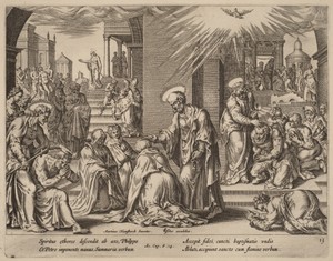 The People of Samaria Receive the Word of God