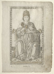 The Pope (from the Tarocchi, series E: Conditions of Man, #10)