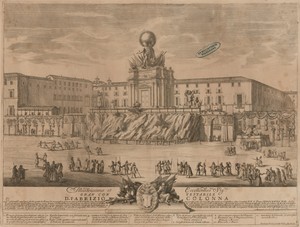 The Prima Macchina for the Chinea of 1722: The Temple of Janus