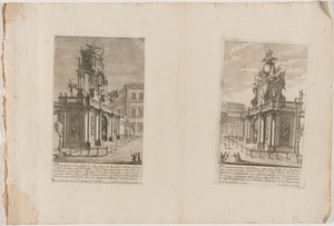 The Prima Macchina for the Chinea of 1723: The Temple of Glory