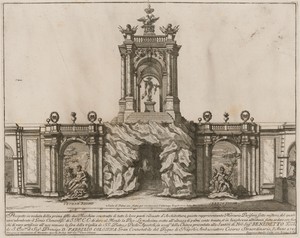 The Prima Macchina for the Chinea of 1725: Mercury Bringer of Peace with the Tiber and the Danube