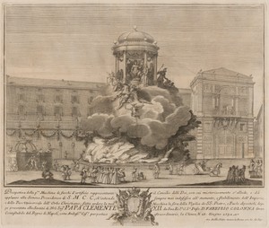 The Prima Macchina for the Chinea of 1732: The Council of the Gods