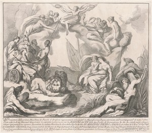 The Prima Macchina for the Chinea of 1741: Allegory of Regal Magnificence