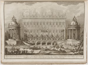 The Prima Macchina for the Chinea of 1763: The Temples of Apollo and Diana
