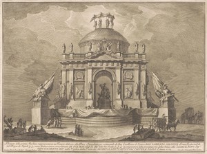 The Prima Macchina for the Chinea of 1773: The Temple of Peace