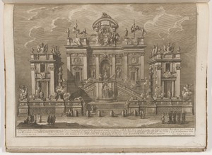 The Prima Macchina for the Chinea of 1775: The Capitol Adorned to Celebrate the Arts