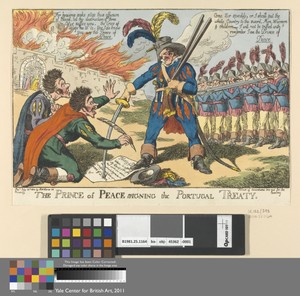The Prince of Peace Signing the Portugal Treaty