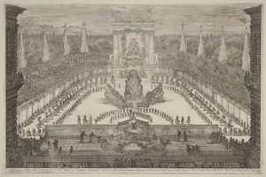 The Prince of Tuscany, His Horse Troops and Carriages around Mount Atlas