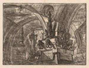 The Prisons:  Round Arches Springing from a Square Column