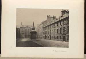 The Professors' Court, looking West.
