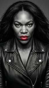 The Queen in Leather