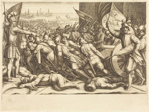 The Re-embarkation of the Turks