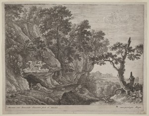 The Repentant Magdalene in a Landscape