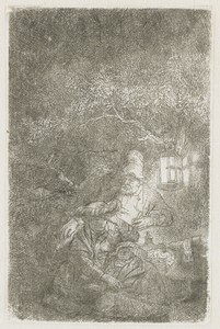 The rest on the flight into Egypt: a night piece