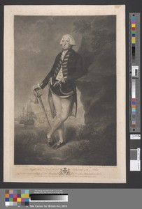 The Right Hon'ble Lord Hood, Admiral of the Blue and Commander in Chief of His Majesty's Fleet in the Mediterranean