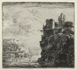 The River between the Rocks