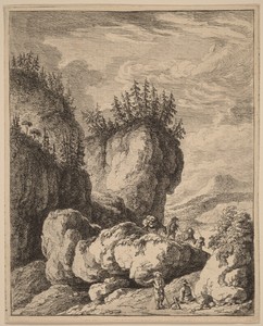 The Road Crossing Mount Praco, from Ricci to Genoa