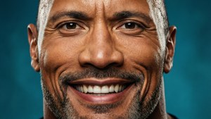 The Rock Happy Close-Up